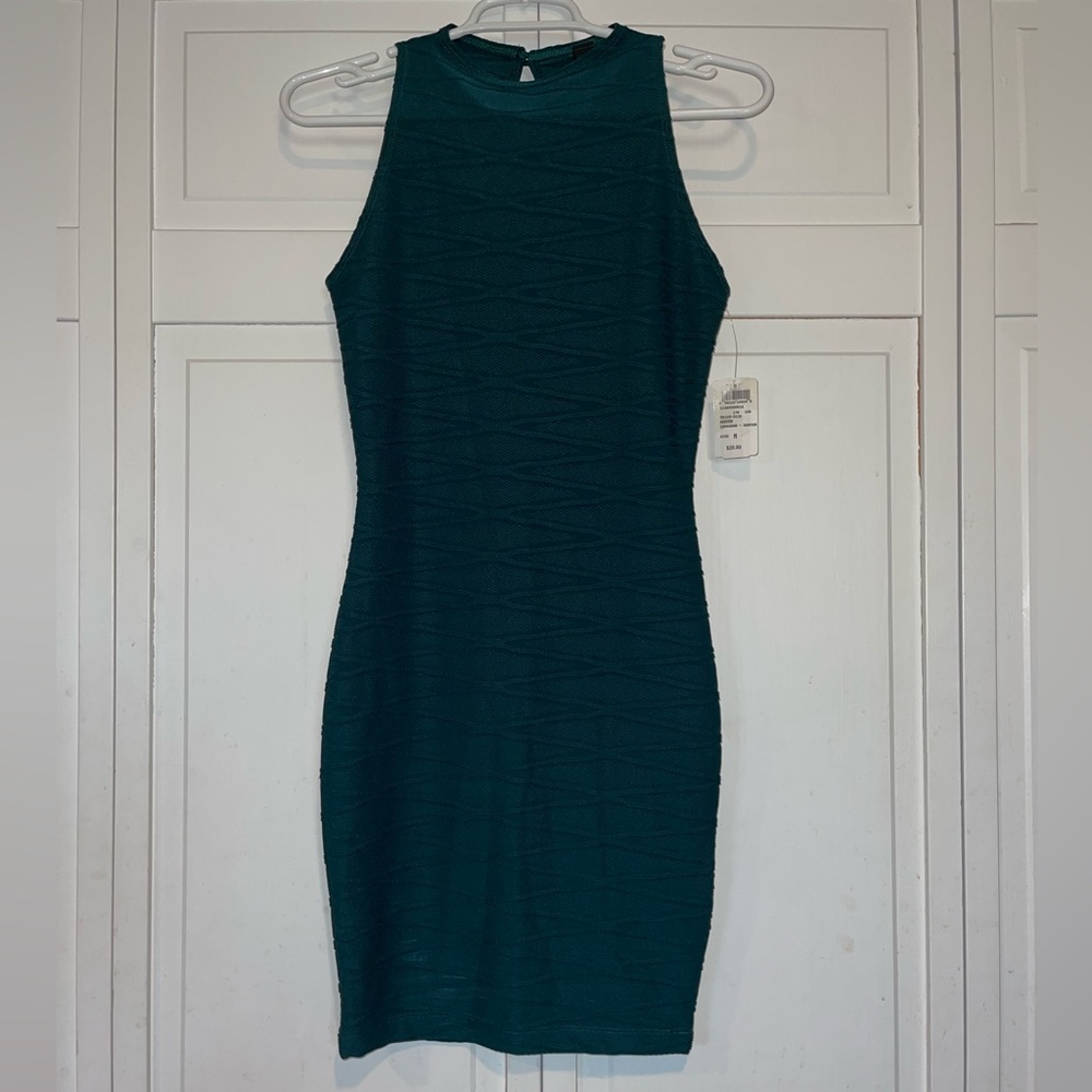 NWT Hunter green sleeveless dress